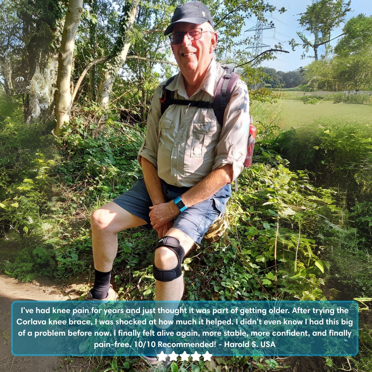 Corlava — Knee support brace